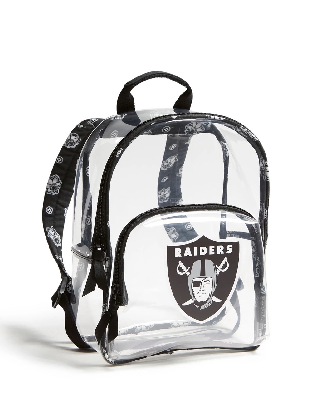 NFL Las Vagas Raiders Vera Bradley Clear Stadium Backpack purse